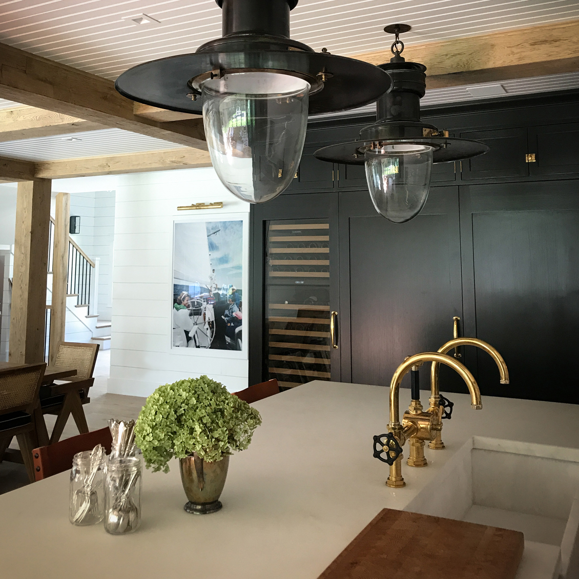 Waterworks Regulator Faucet And Industrial Pendant Lights